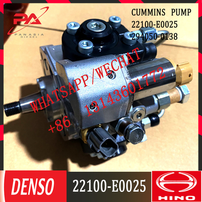 Surtidor de gasolina de alta presión auténtico 294050-0138 para Hino J08E 22100-E0025 22100E0025