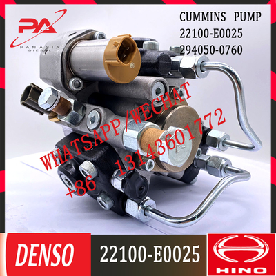 Surtidor de gasolina de la inyección del motor diesel de la buena calidad J08E de DENSO para HINO 294050-0760 22100-E0025