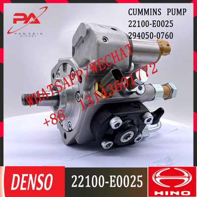 Surtidor de gasolina de la inyección del motor diesel de la buena calidad J08E de DENSO para HINO 294050-0760 22100-E0025