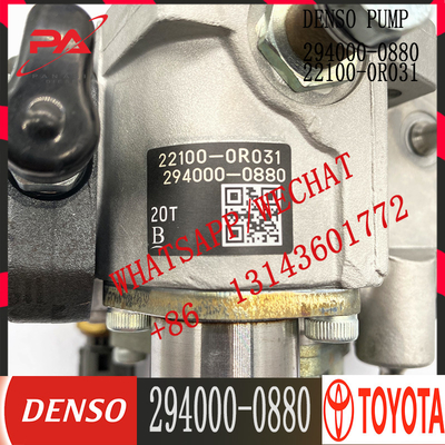 El surtidor de gasolina diesel de la inyección del carril común 294000-0880 22100-0R031 FIT PARA EL MOTOR de TOYOTA 2AD-FHV