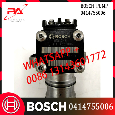 Bomba común de alta calidad 0414755006 de la unidad del combustible del motor diesel del carril de BOSCH para el motor diesel
