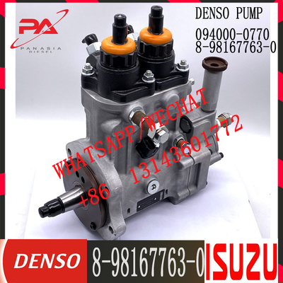 Surtidor de gasolina diesel de la inyección del carril común 094000-0770 para IS-UZU 6WG1 8-98167763-0