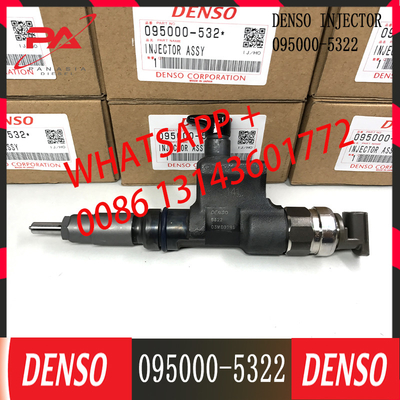 095000-5322 inyector de combustible común del carril del motor diesel 095000-5322 para Hino 300/Toyota Dyna 23670-78030,23670-E0140