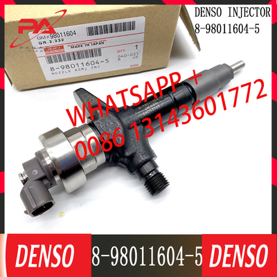 Inyector común del carril del motor diesel 8-98011604-5 095000-6980 095000-6983 para ISUZU