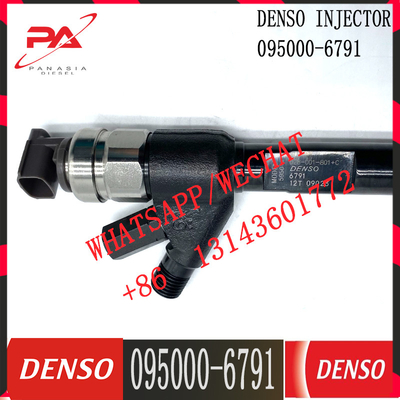 Inyector de combustible común del carril de Denso 095000-6791 D28-001-801+C para 6D114 SC9DK