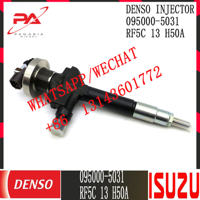 Inyector común diesel del carril de DENSO 095000-5031 para ISUZU RF5C-13-H50A RF5C13H50A
