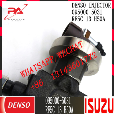 Inyector común diesel del carril de DENSO 095000-5031 para ISUZU RF5C-13-H50A RF5C13H50A