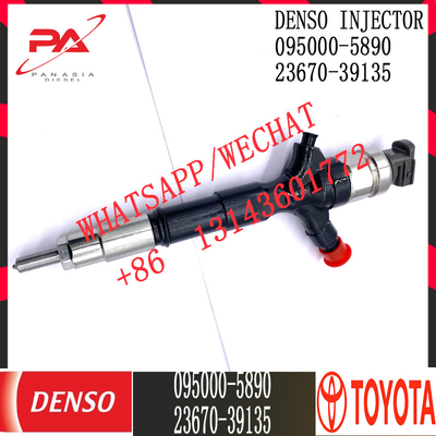 Inyector común diesel del carril de DENSO 095000-5890 para TOYOTA 23670-39135