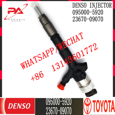 Inyector común diesel del carril de DENSO 095000-5920 para TOYOTA 23670-09070