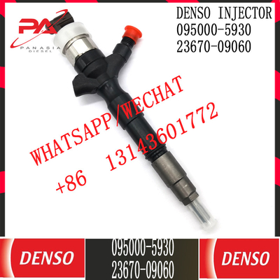Inyector común diesel del carril de DENSO 095000-5930 para TOYOTA 23670-09060