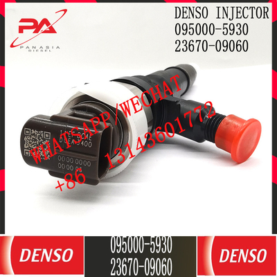 Inyector común diesel del carril de DENSO 095000-5930 para TOYOTA 23670-09060