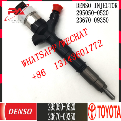 Inyector común diesel del carril de DENSO 295050-0520 para TOYOTA 23670-09350