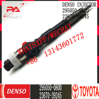 Inyector común diesel del carril de DENSO 295050-0800 para TOYOTA 23670-39245