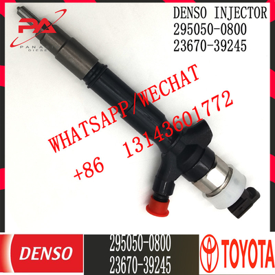 Inyector común diesel del carril de DENSO 295050-0800 para TOYOTA 23670-39245