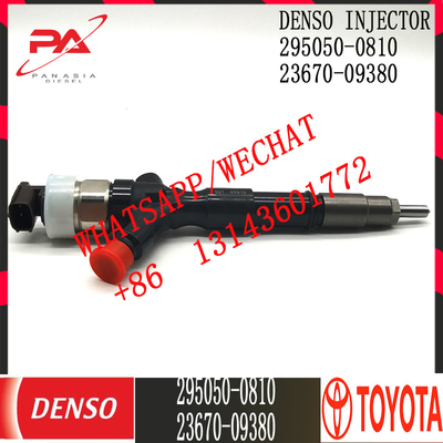 Inyector común diesel del carril de DENSO 295050-0810 para TOYOTA 23670-09380