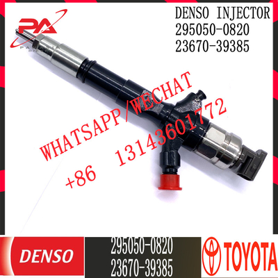 Inyector común diesel del carril de DENSO 295050-0820 para TOYOTA 23670-39385