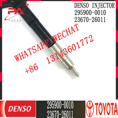 Inyector común diesel del carril de DENSO 295900-0010 para TOYOTA 23670-26011