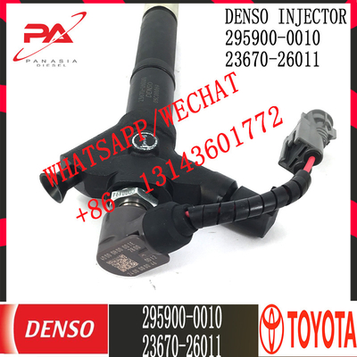 Inyector común diesel del carril de DENSO 295900-0010 para TOYOTA 23670-26011