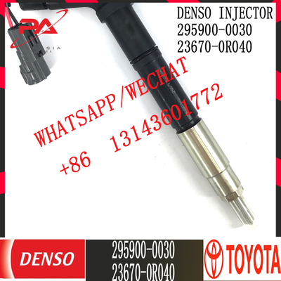 Inyector común diesel del carril de DENSO 295900-0030 para TOYOTA 23670-0R040