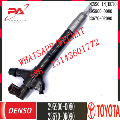 Inyectores de carburante diesel de TOYOTA del carril común de DENSO 295900-0080 23670-0R090