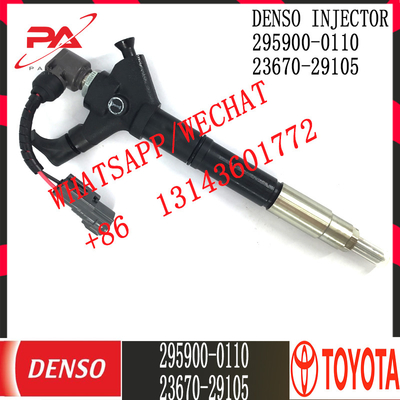 Inyector común diesel del carril de DENSO 295900-0100 para TOYOTA 23670-29105