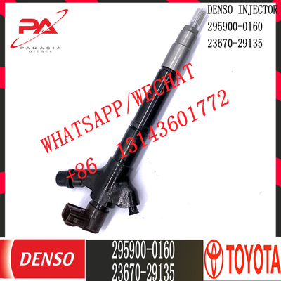 Inyector común diesel del carril de DENSO 295900-0160 para TOYOTA 23670-29135