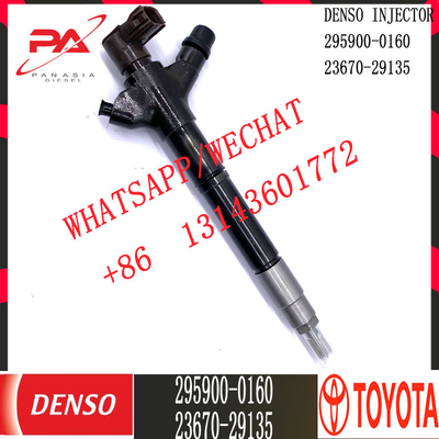 Inyector común diesel del carril de DENSO 295900-0160 para TOYOTA 23670-29135