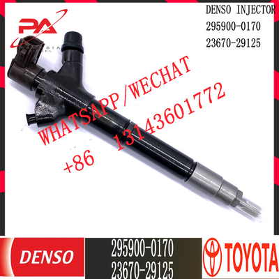 Inyector común diesel del carril de DENSO 295900-0170 para TOYOTA 23670-29125