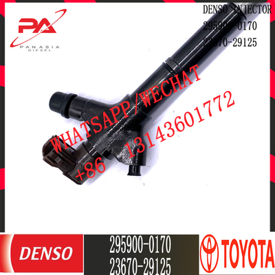 Inyector común diesel del carril de DENSO 295900-0170 para TOYOTA 23670-29125