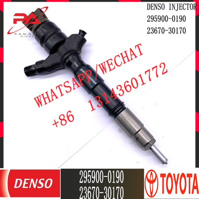 Inyector común diesel del carril de DENSO 295900-0190 para TOYOTA 23670-30170