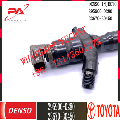Inyector común del carril del camión diesel 295900-0280 para Toyota 23670-30450