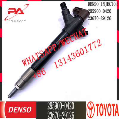 Inyector común diesel del carril de DENSO 295900-0420 para TOYOTA 23670-29126