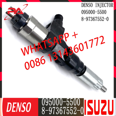 Inyector común diesel del carril de DENSO 095000-5500 para ISUZU 8-97367552-0