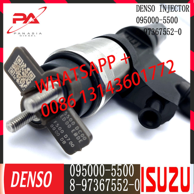 Inyector común diesel del carril de DENSO 095000-5500 para ISUZU 8-97367552-0