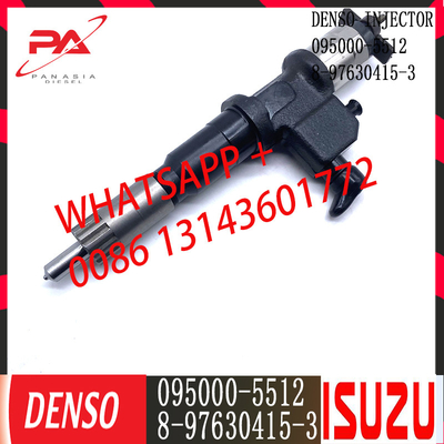 Inyector común diesel del carril de DENSO 095000-5512 para ISUZU 8-97630415-3