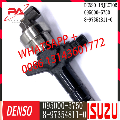 Inyector común diesel del carril de DENSO 095000-5750 para ISUZU 8-97354811-0