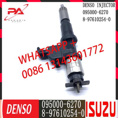Inyector común diesel del carril de DENSO 095000-6270 para ISUZU 8-97610254-0