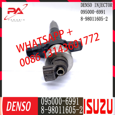Inyector común diesel del carril de DENSO 095000-6991 para ISUZU 8-98011605-2