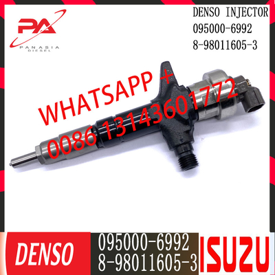 Inyector común diesel del carril de DENSO 095000-6993 para ISUZU 8-98011605-4