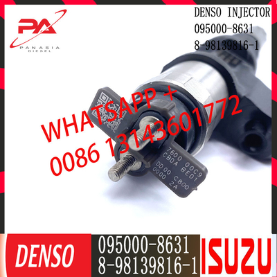 Inyector común del carril del camión diesel de Denso 095000-8631 para Isuzu 8-98139816-1