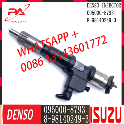 Inyector común diesel del carril de DENSO 095000-8793 para ISUZU 8-98140249-3