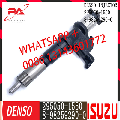 Inyector común del carril de Denso 295050-2990 295050-1550 para el motor 8-98259290-0 de ISUZU 6WG1