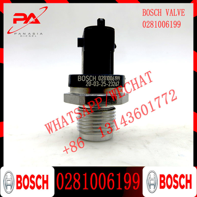 5801483105 Sensor de alta presión de combustible diésel Common Rail genuino y nuevo 0281006199 0 281 006 199 para Bosch