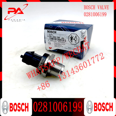 5801483105 Sensor de alta presión de combustible diésel Common Rail genuino y nuevo 0281006199 0 281 006 199 para Bosch
