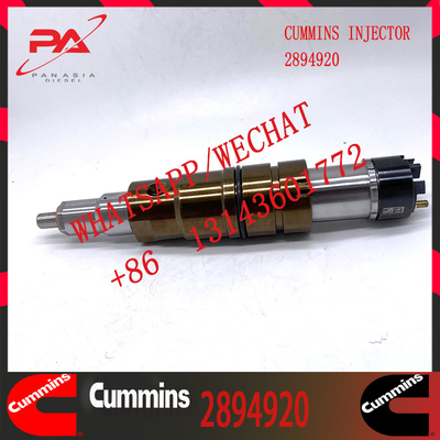 Inyector de combustible común diesel del carril 2086663 1933613 1881565 2894920 para ISX SCANIA