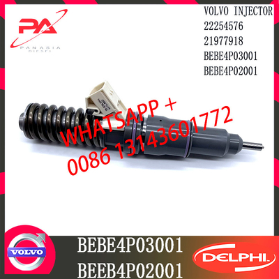 4 inyector Assy BEBE 4P03001 21977918 de Pin BEBE 4P02001 DELPHI Common Rail Diesel Fuel 22254576 E3.27