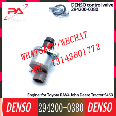 Válvula de control DENSO 294200-0380 Reguladora de válvula SCV 294200-0380 para el Toyota RAV4 Tractor S450