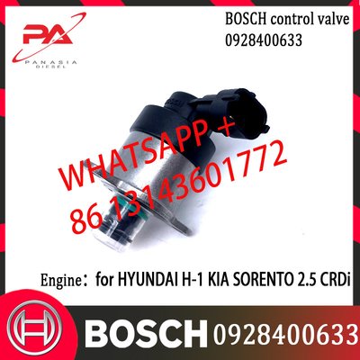 La valva de control BOSCH 0928400633 aplicable al HYUNDAI H-1 KIA SORENTO 2.5 CRDi