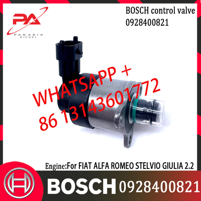 0928400821 BOSCH Válvula de solenoide de medición aplicable a los vehículos Fiat Alfa Romeo y STELVIO GIULIA 2.2