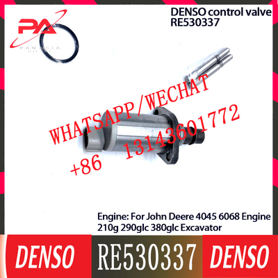 DENSO Regulador de control válvula SCV RE530337 a 4045 6068 Motor 210g 290glc 380glc excavadora